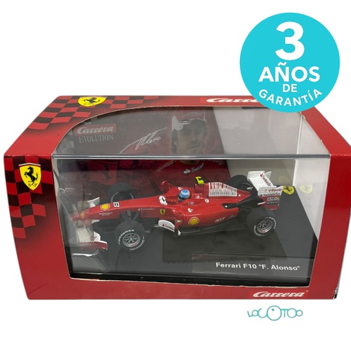 COCHE SLOT CARRERA FERRARI F10 F. ALONSO
