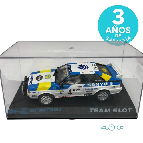 COCHE SLOT TEAM SLOT AUDI QUATTRO GR.4