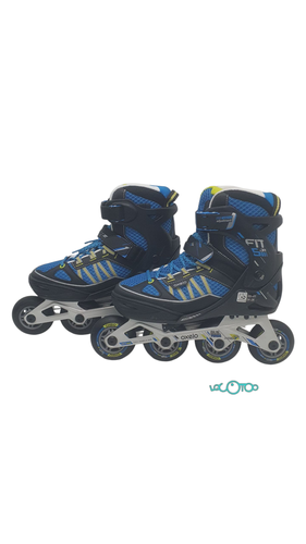 Patines OXELO ROLLER FIT 5 JR BLUE Talla 38