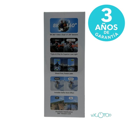 Videocámara Deportiva INSTA360 X5 8K