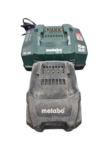 Cargador Baterías METABO 18V LITHIUM ION