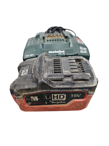 Cargador Baterías METABO 18V LITHIUM ION