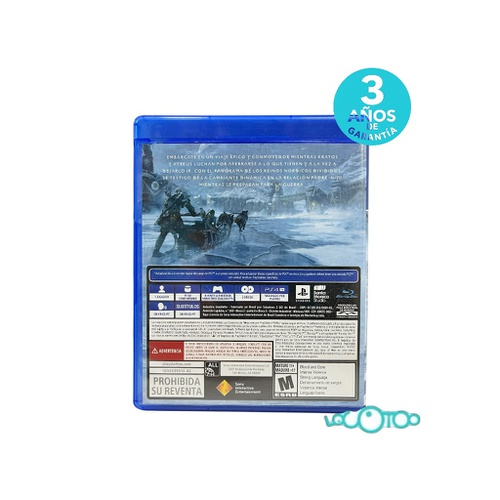 Videojuego SONY PS4 GOD OF WAR RAGNAROK