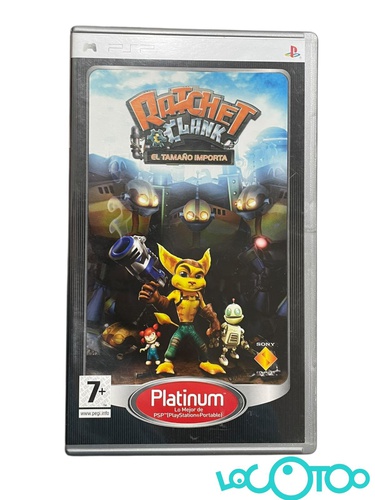 RATCHET & CLANK: EL TAMAÑO IMPORTA PSP