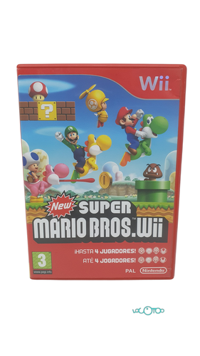 Videojuego NINTENDO WII NEW SUPER MARIO BRO