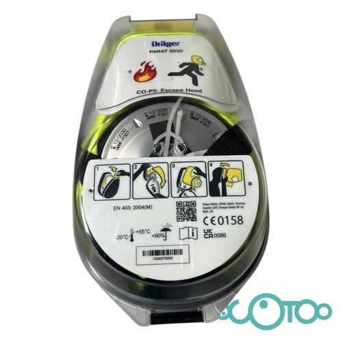 Mascara Protección DRAGER PARAT 5530