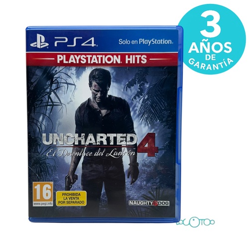 Videojuego SONY PS4 UNCHARTED 4: EL DESENLA
