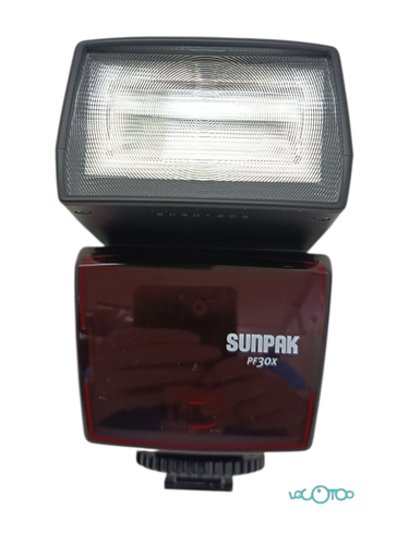 Flash SUNPAK PF30X 2 Pilas AA Canon