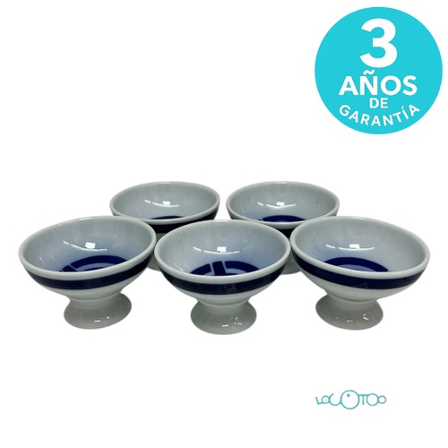 JUEGO 5 CUENCOS CERÁMICA SARGADELOS CUNCA V