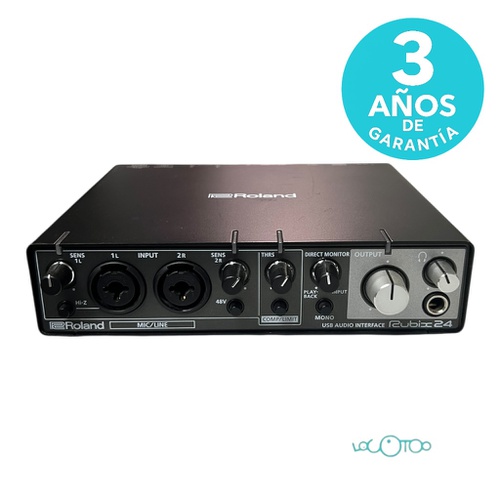 Tarjeta De Sonido ROLAND RUBIX 24