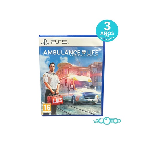 Videojuego SONY AMBULANCE LIFE A PARAMEDIC 