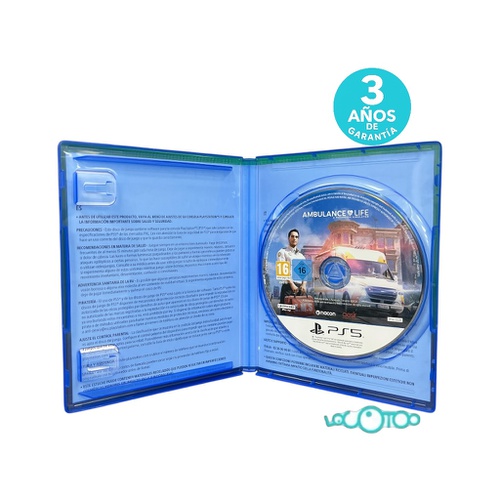 Videojuego SONY AMBULANCE LIFE A PARAMEDIC 