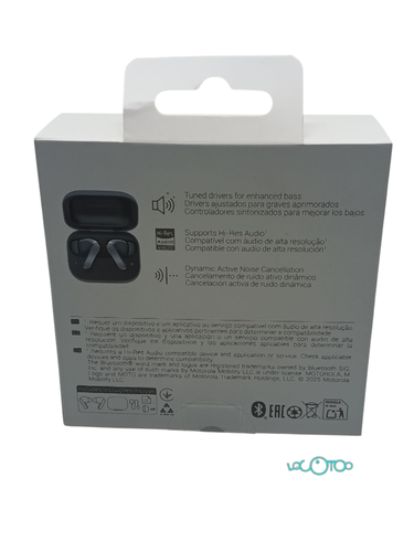 Auricular MOTOROLA MOTO BUDS BASS In Ear Ma