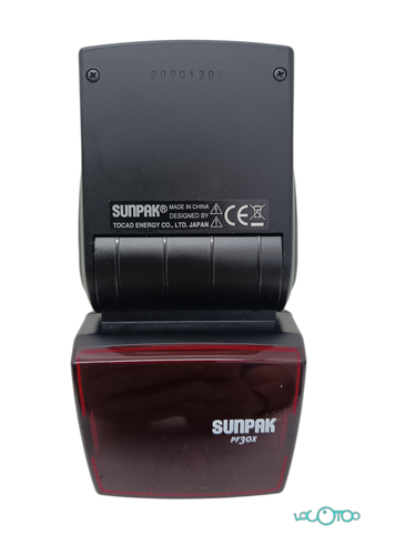 Flash SUNPAK PF30X 2 Pilas AA Canon