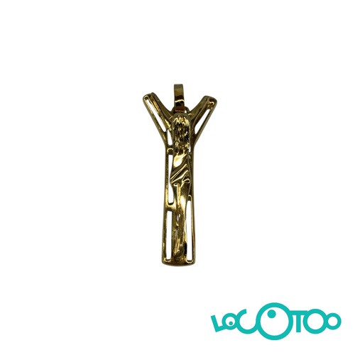 CRUCIFIJO ORO 18K ,macizo. Medidas : 55 mm 