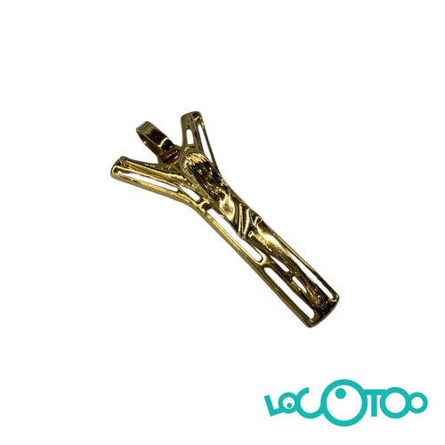 CRUCIFIJO ORO 18K ,macizo. Medidas : 55 mm 