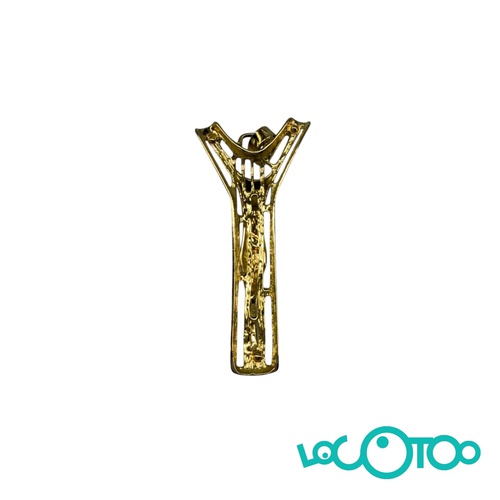 CRUCIFIJO ORO 18K ,macizo. Medidas : 55 mm 