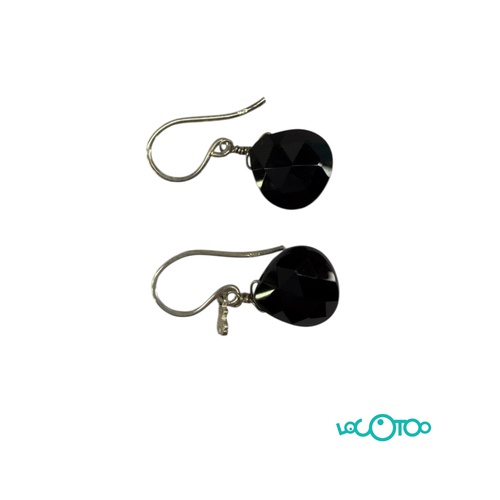 Pendientes Plata TOUS  plata 925M y ónix de