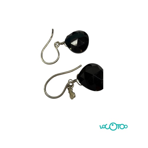 Pendientes Plata TOUS  plata 925M y ónix de