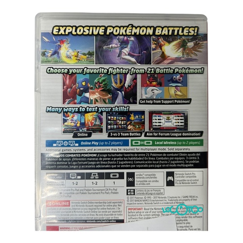 Videojuego NINTENDO SWITCH POKEMON TOURNAME