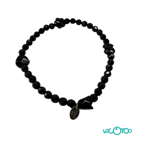 Pulsera Plata elástica TOUS, colgante de pl