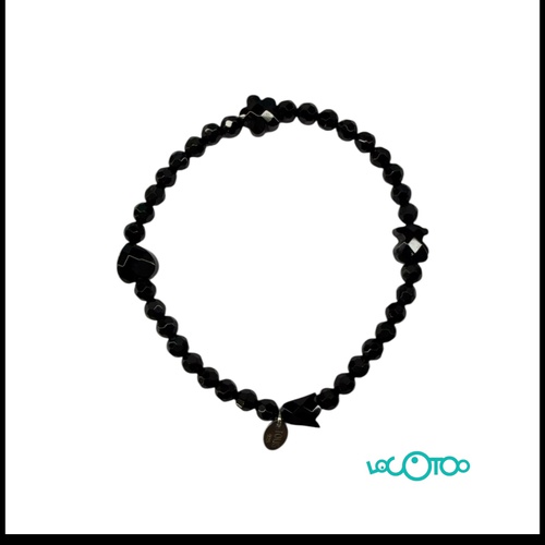 Pulsera Plata elástica TOUS, colgante de pl