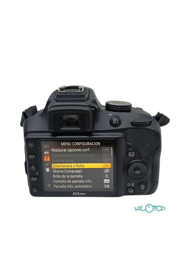 Cámara Réflex NIKON D3400 + AF-P NIKKOR 18-