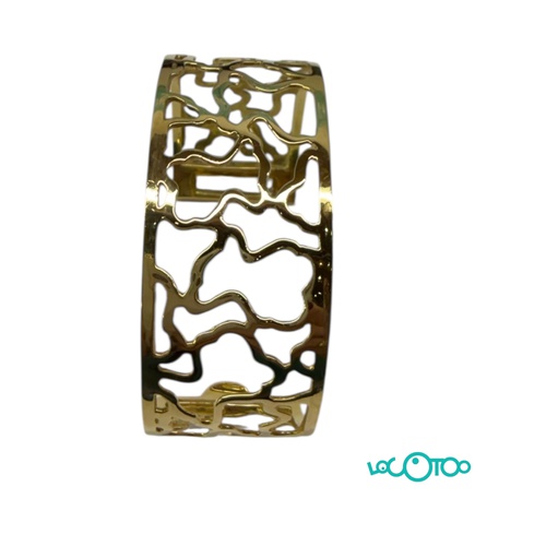 Pulsera Oro TOUS 18K , rígida ,maciza , oso