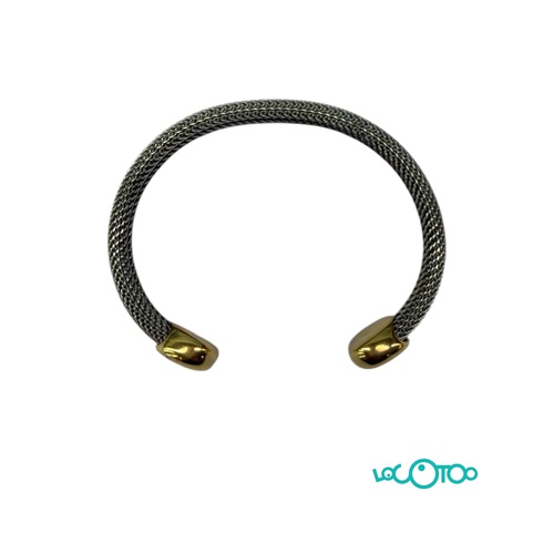 Pulsera acero y Oro TOUS , tipo  torques  c