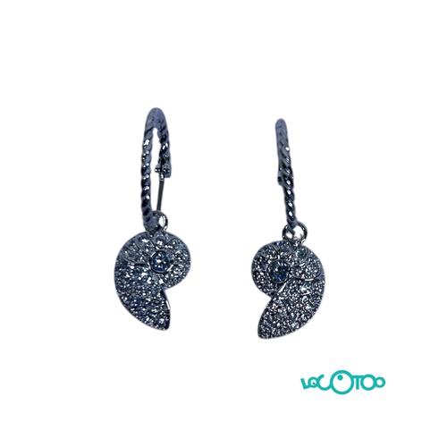 SWAROVSKI PENDIENTES DE ARO CON CONCHAS