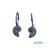 SWAROVSKI PENDIENTES DE ARO CON CONCHAS