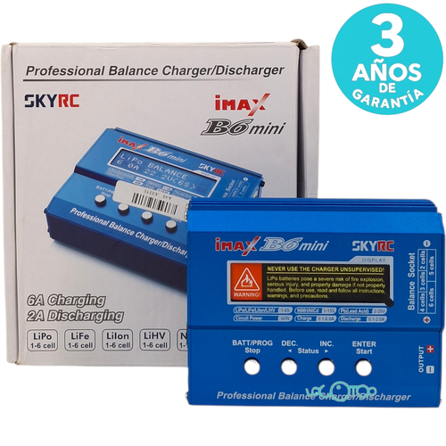 CARGADOR DE BATERÍAS SKYRC IMAX B6 MINI