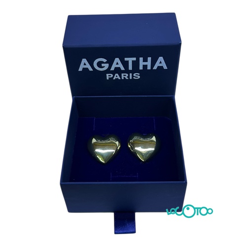 AGATHA PARIS PENDIENTES CORAZON