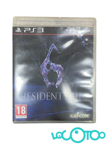  SONY PS3 RESIDENT EVIL 6