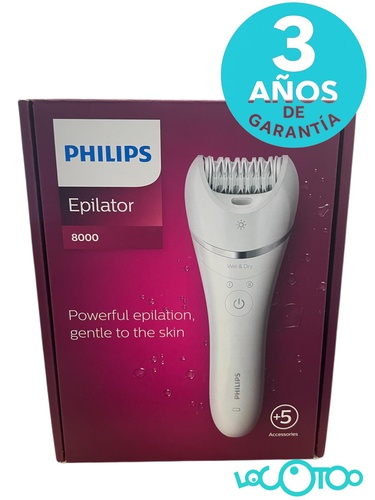  PHILIPS EPILATOR 8000 BRE710