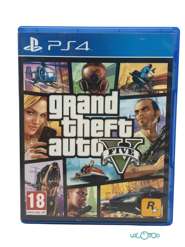 Videojuego SONY PS4 GRAND THEFT AUTO V Play