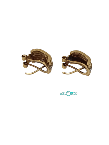 Pendientes Oro PENDIENTES CON PIEDRAS BLANC