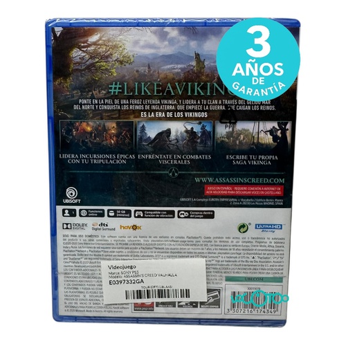 SONY PS5 ASSASSIN'S CREED VALHALLA PS5