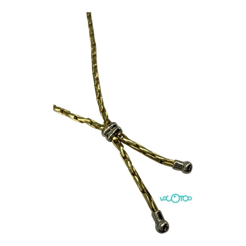 Cadena Oro amarillo y blanco de 18k , diseñ