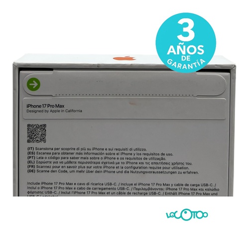 Smartphone APPLE IPHONE 17 PRO MAX Libre 6,