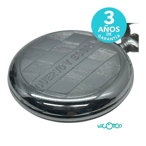 Reloj Bolsillo CUERVO Y SOBRINOS 17 RUBIS