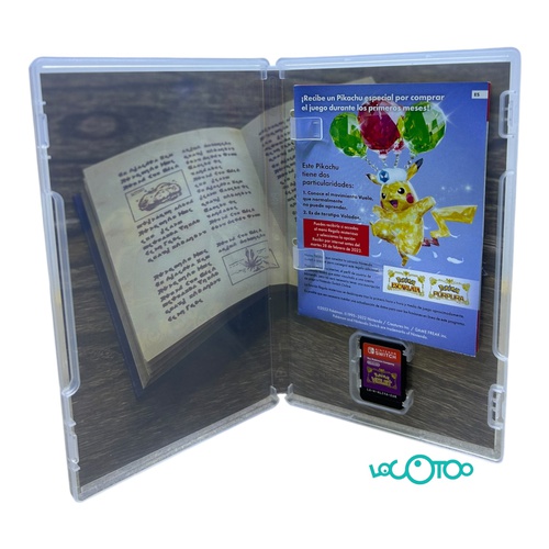 NINTENDO SWITCH POKEMON PURPURA