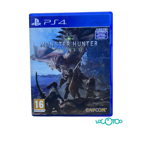 SONY PS4 MONSTER HUNTER WORLD PS4
