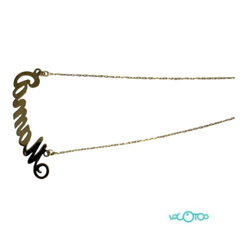 Cadena Oro  18K con motivo "mamá", cadena f