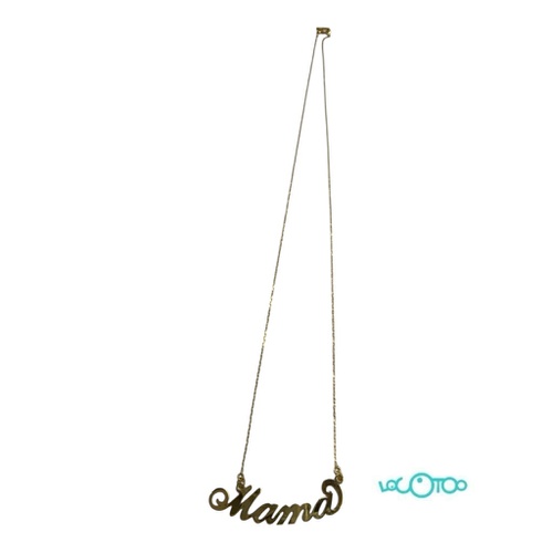 Cadena Oro  18K con motivo "mamá", cadena f