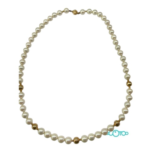 Collar de perlas Shell de 7,5 mm, con entre