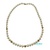 Collar de perlas Shell de 7,5 mm, con entre