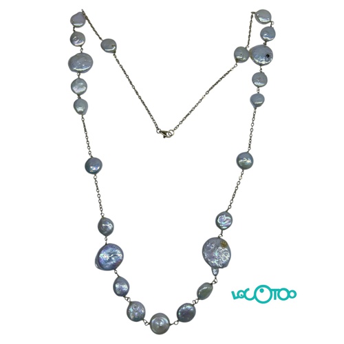 Cadena Oro 18K con perlas 