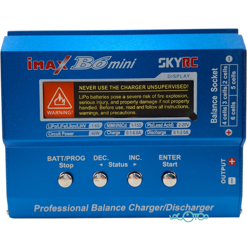 CARGADOR DE BATERÍAS SKYRC IMAX B6 MINI