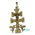 Colgante Cruz de Caravaca 18K